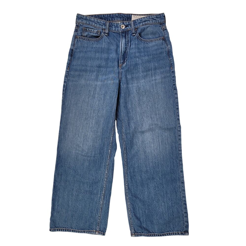 rag & bone Lori Mid-rise Crop Medium Wash Jeans Women's Sz 26 - Picture 3 of 9